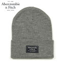 アバクロ キャップ メンズ レディース 正規品 Abercrombie&Fitch 帽子 ビーニー ニットキャップ LOGO TURN UP BEANIE 112-200-0262-130
