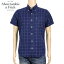 アバクロ Abercrombie&Fitch 正規品 メンズ 半袖シャツ SOLID TWILL SHIRT 125-125-0222-023 D00S20