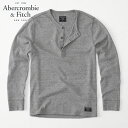 アバクロ Abercrombie&Fitch 正規品 メンズ 長袖Tシャツ LONG-SLEEVE WAFFLE HENLEY 121-701-0484-120