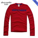 AoNLbY TVc T {[CY q Ki AbercrombieKids TVc logo long sleeve graphic tee RED D20S30