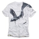 【50%OFF! 10000円以上お買上で送料無料!!】 hnsk1【激安!】AMERICAN EAGLE(アメリカンイーグル)メンズ トップス クルーネック イーグルアイコン TシャツMENS TOPS CREW NECK EAGLE ICON TEEM・Lサイズ