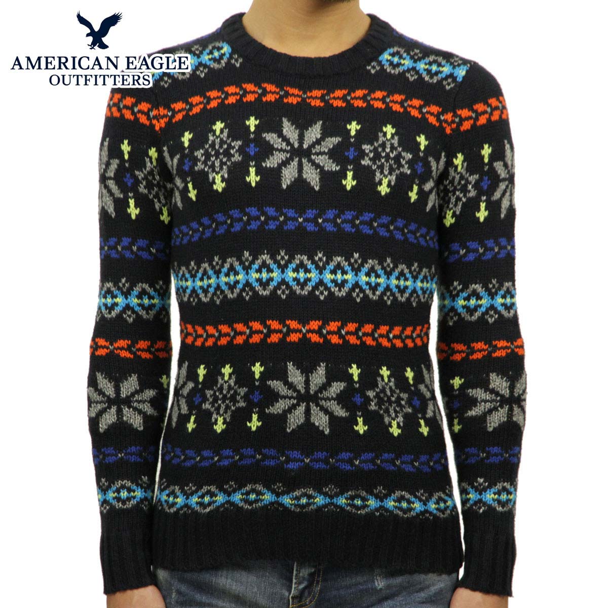 AJC[O Z[^[ Y Ki AMERICAN EAGLE CREW SWEATER 0512-9994 D20S30