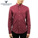 AJC[O Vc Y Ki AMERICAN EAGLE Vc {^ EVc AE POPLIN BUTTON UP SHIRT 0153-1602-622