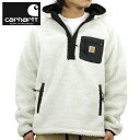 J[n[g WPbg Y Ki CARHARTT WIP WPbg vI[o[ t[XWPbg AE^[ PRENTIS PULLOVER FLEECE JACKET I027123 D600 WAX