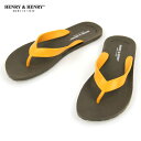 w[Ahw[ HENRYHENRY K̔X T  tbp[ FRIPPER SANDAL MARRON   ORANGE 29 54