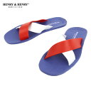 w[Ahw[ HENRYHENRY K̔X T  CROSS SANDAL ROYAL   WHITE   RED 22 31 17