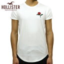 ホリスター HOLLISTER 正規品 メンズ カーブヘム 半袖Tシャツ Must-Have Curved Hem T-Shirt 324-369-1510-100