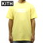 キス KITH 正規品 メンズ 半袖Tシャツ KITH TREATS TEE LIGHT YELLOW KH3211-112