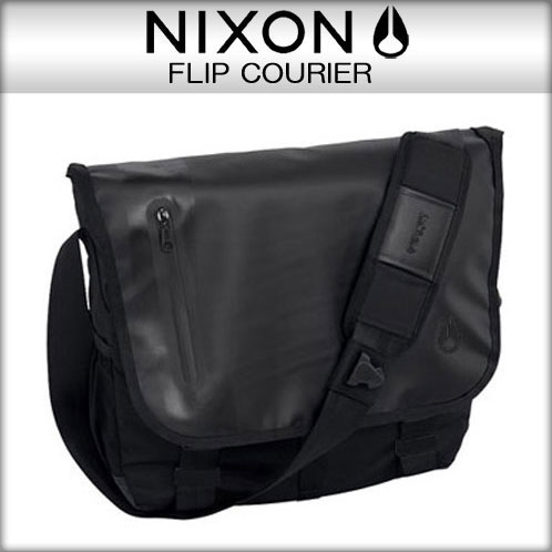 ニクソン NIXON 正規品 ショルダーバッグ Flip Courier ブラック A35B B3C C8D D0E E13F 【送料無料】【がんばろう！福島】
