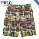25%OFFセール 【販売期間 1/23 16:00~1/28 09:59】 ポロ ラルフローレン キッズ POLO RALPH LAUREN CHILDREN 正規品 子供服 ボーイズ ショートパンツ Preston Patchwork Short #18121476 ベルト無し D15S25