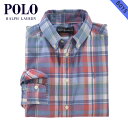 25%OFFセール 【販売期間 1/23 16:00~1/28 09:59】 ポロ ラルフローレン キッズ POLO RALPH LAUREN CHILDREN 正規品 子供服 ボーイズ 長袖シャツ Plaid Cotton Blake Shirt #18957836 NAVY D15S25