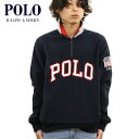 | t[ AE^[ Y Ki POLO RALPH LAUREN t[XWPbg n[tWbvAbv FLEECE HALE ZIP JACKET