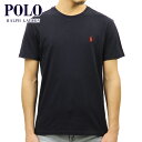 ポロ ラルフローレン POLO RALPH LAUREN 正規品 メンズ 半袖Tシャツ SHORT-SLEEVED TEE INK NAVY