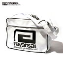 リバーサル REVERSAL 正規販売店 ショルダーバッグ BIG MARK ENAMEL BAG rvat16ss023 ATHLETIC WHITE 10P18Jun16