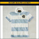 ラルフローレンラグビー 正規品 メンズ半袖ラガーシャツ Huntingdon Fish Rugby ライトブルー A07B B1C C1D D8E E07F 【がんばろう！福島】