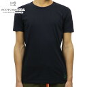 スコッチアンドソーダ SCOTCH&SODA 正規販売店 メンズ クルーネック 無地 半袖Tシャツ CLASSIC SOLID COTTON CREWNECK TEE 149005 0002 NIGHT