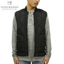 XRb`Ah\[  xXg Y K̔X SCOTCHSODA AE^[ QUILTED BODYWARMER VEST BLACK 152108 82601 08