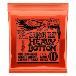 ERNIE BALL/2215 SKINNY TOP HEAVY BOTTOM SLINKY 010-052 <strong>エレキギター</strong>弦【アーニーボール】【在庫あり】