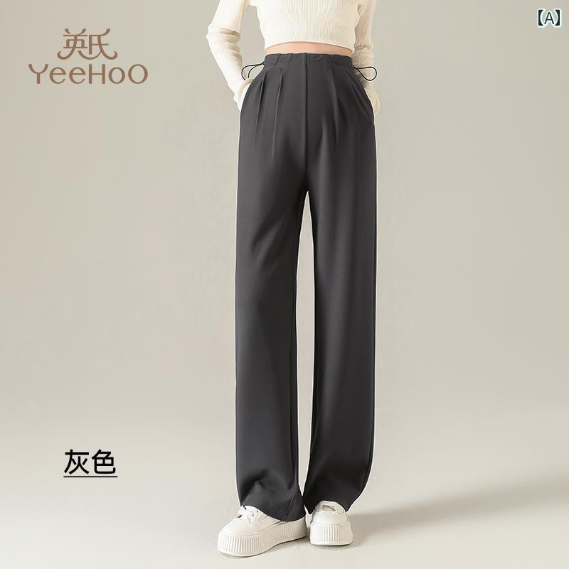 妊婦用　パンツ　レギンス Yingshi マタニティパンツ 春夏 アウターウェア 小さい マタニティ 服 夏 腹を サポート しない ワイド レッグ パンツ カジュアル ストレート