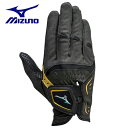 ミズノ ゴルフ手袋 右手用 ダブルグリップ 5MJMR55109 ブラック W-GRIP