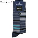 マンシングウェア ゴルフ ソックス 靴下 JAMJ015 M353 ブルー 25〜27cm Munsingwear