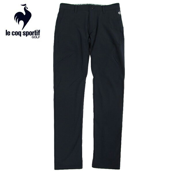 ゴルフパンツ　ルコック　ゴルフウエア　裏起毛ロングパンツ　ストレッチ　QGMWJD08　NV　ネイビー