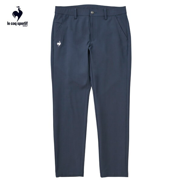 ゴルフパンツ　ルコック　ゴルフウエア　9分丈テーパードパンツ　ストレッチフォーサー　LG4FLP51M　NV　ネイビー