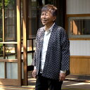 羽織 haori kitunebi 狐火 はおり new size 宮田織物 メンズ 男性 レディース 日本製 春夏秋 綿100% ブラック/黒 フリー【中わた無し】半纏 夏
