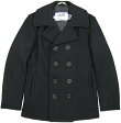 Schott/ショット #753 US PEA COAT 24oz 【日本正規代理店別注】24オンスウールメルトン、ピーコート NAVY(ダークネイビー)/7118