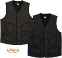 SUGAR CANE/シュガーケーン BEACH CLOTH VEST ビーチクロス ベスト/ジレSC14284