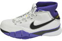 NIKE KOBE 1 PROTROナイキ コービー1 プロトロ(ホワイト/ブラック/バーシティパープル)【AQ2728-105】2019/1/22