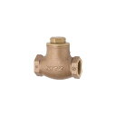 キッツ 青銅・黄銅バルブ スイングチャッキ O型 JIS規格品 3/4インチ(20A) O-3/4