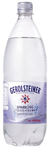 ゲロルシュタイナー（Gerolsteiner）　PET　1000mlx12本　【2sp_120810_blue】ドイツNo.1の天然発泡水