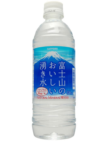 富士山のおいしい湧き水　530mlx24本入り　【2sp_120810_blue】