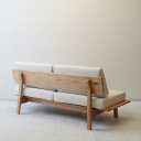 北欧家具 ダイニングソファ 無垢材 シンプルで和にも洋にもマ...