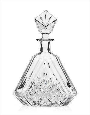 送料無料【Godinger】ダブリン三角クリスタルデキャンターDUBLINTRIANGULARCRYSTALDECANTER-decanterギフトプレゼント新築祝い結婚祝い【並行輸入】