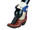 おしゃれなワインホルダー ディスプレイ ワインラック Lone Star Boot Bottle Holder by Foster and Rye 【並行輸入品】