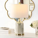 サファヴィヤ safavieh テーブルランプ サファビヤ サファヴィア Safavieh Lighting Collection Sage 24-inch Grey Ceramic Table Lamp (LED Bulb Included) TBL4290A 【並行輸入品】