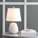 サファヴィヤ safavieh テーブルランプ サファビヤ サファヴィア Safavieh TBL4139A-SET2 Lighting Kole White 21-inch (Set of 2) -LED Bulbs Included Table Lamp 【並行輸入品】