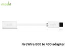 moshi FireWire 800 to 400 adapter （ショートケーブル）  【SBZcou1208】