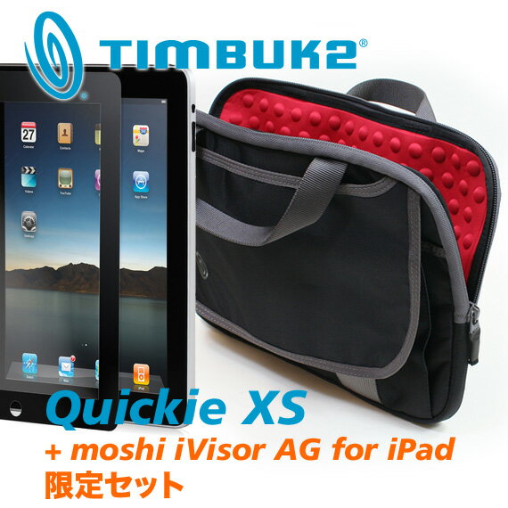 Źꡪ̾1,260ߤ⤪㤤ʥåȤѰաTIMBUK2 [ƥХåġ] Quickies [å] XS Black (iPadб) + moshi iVisor AG for iPad [վݸȿɻߥǥ] ꥻåȡڳڥ_ۢP10оݳǤ