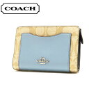 コーチ 二つ折り 財布 レディース COACH W
