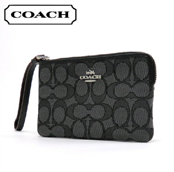 コーチ コインケース レディース ミニポーチ COACH Wallet ブラックスモーク/ブラック F58033 SVDK6 【当店全品送料無料♪】
