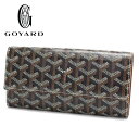 ギフトラッピング無料 ゴヤール 二つ折り長財布 メンズ レディース GOYARD Wallet NOIR GOLD TY01CL03P 【送料無料♪】 【SN】