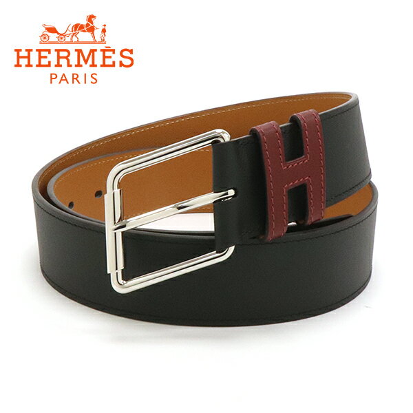 HERMES メンズ ベルト ブラウン 箱付き エルメス