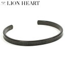 【スーパーSALEポイントアップ中!】ライオンハート ブレスレット メンズ 正規品 LION HEART アクセサリー バングル ブラック LHMB002N 【送料無料♪】 ギフト プレゼント 男性 女性 誕生日
