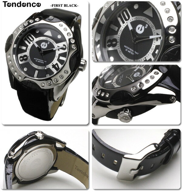 テンデンス TENDENCEFIRST　BK44mm02013008【決算セール】テンデンス Tendence 腕時計 FIRST　BK 44mm 02013008