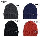 アンブロ(umbro) ローゲージ ニットキャップ UJA2631 フリーサイズ ニット帽
