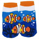 【キッズぴったんこソックス】 アクアフレンズ クマノミ 子供...