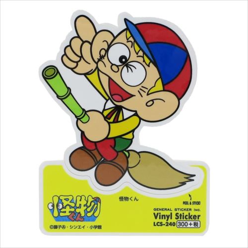 ビニールステッカー 怪物くん 怪物くん ステッカー 藤子A不二雄 ゼネラルステッカー DECOシール かわいい アニメティーンズ ジュニア メール便可 マシュマロポップ